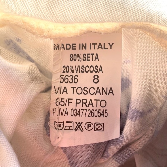 Italian-made, 🌱Brand New Silk Top - Picture 4 of 4